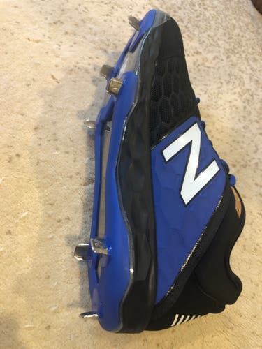 Blue Adult Men's New Size 11.5 (Women's 12.5) Metal New Balance L3000BB4 Cleats