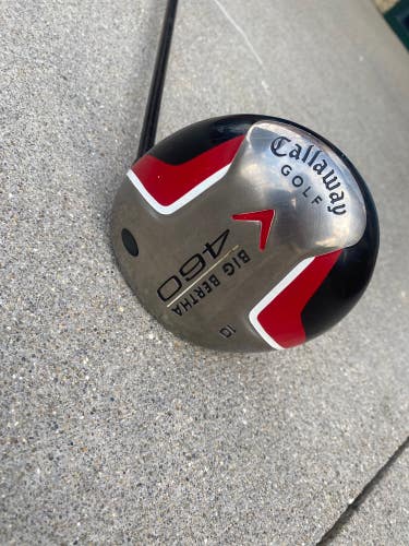 Used Men's Callaway Big Bertha 460 Right Driver Regular 10