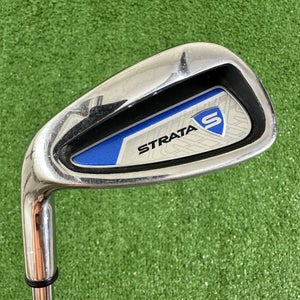 Callaway Strata Pitching Wedge Golf Club Men's Left Handed Steel Shaft 35”