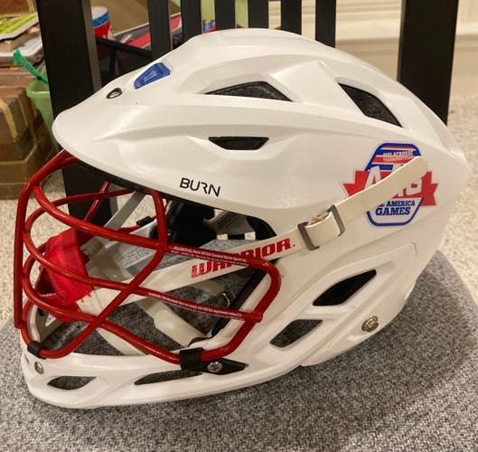 New Warrior All-America Games White Helmet