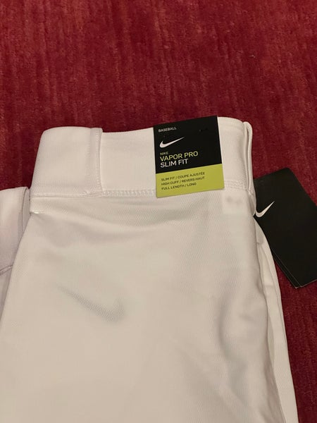 Nike vapor pro slim fit baseball pants