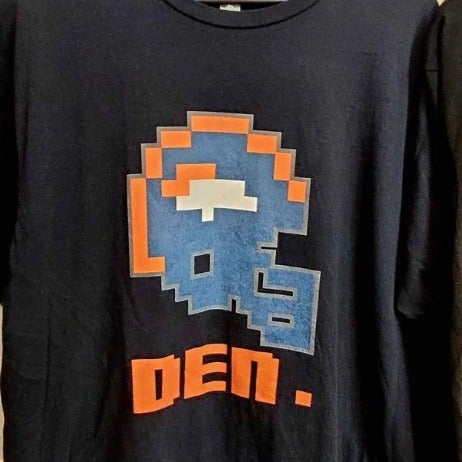 Denver Broncos T-Shirt Graphic Men DEN