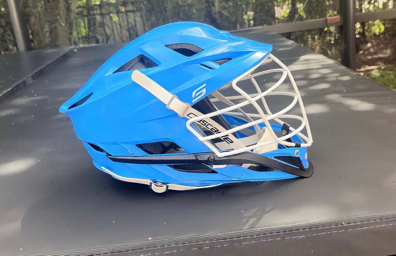 Blue Cascade S Lacrosse Helmet