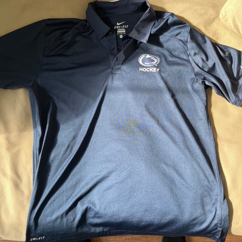 Men’s Penn State Hockey Polo Large