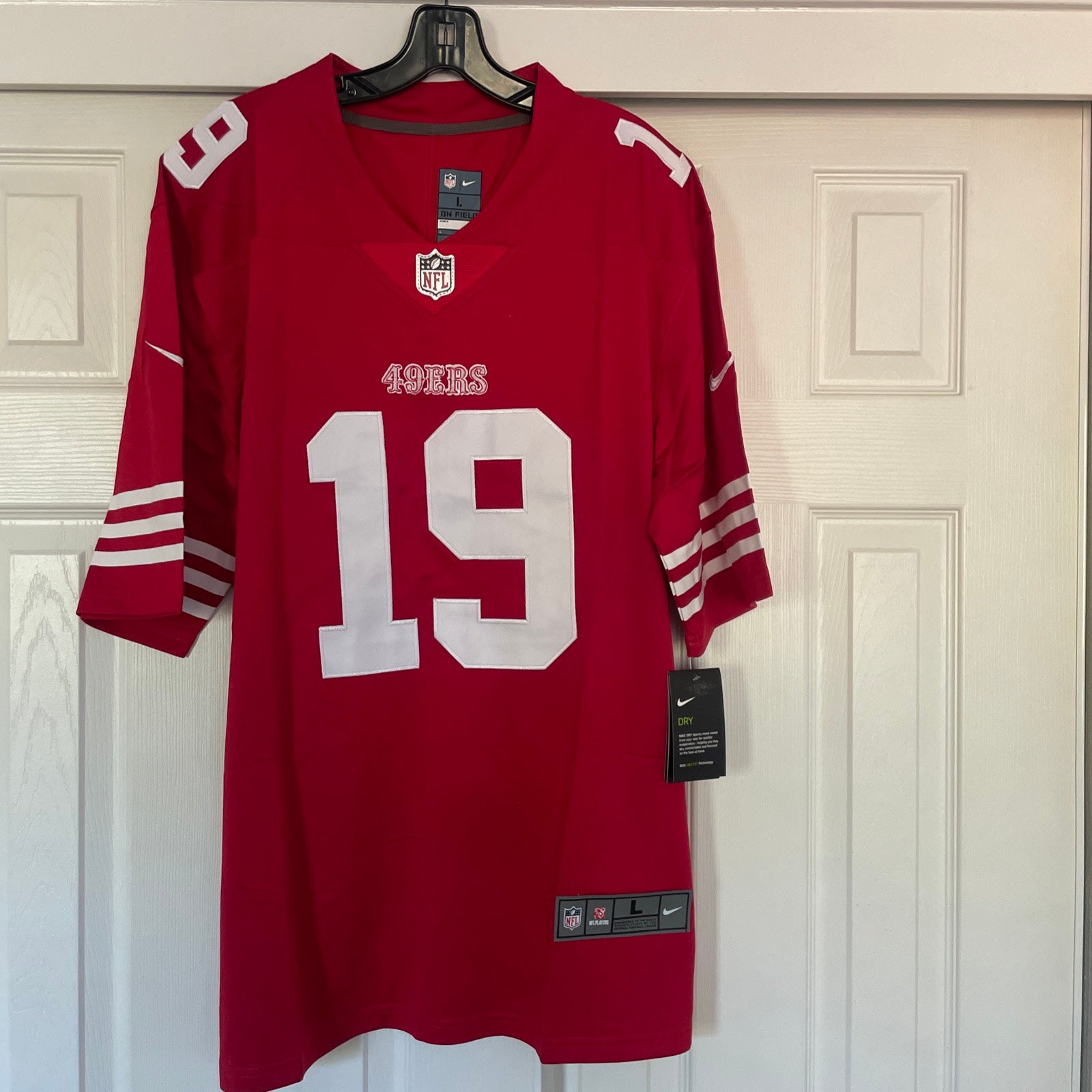 NIKE Deebo Samuel San Francisco 49ers Dri-FIT NFL Limited Football