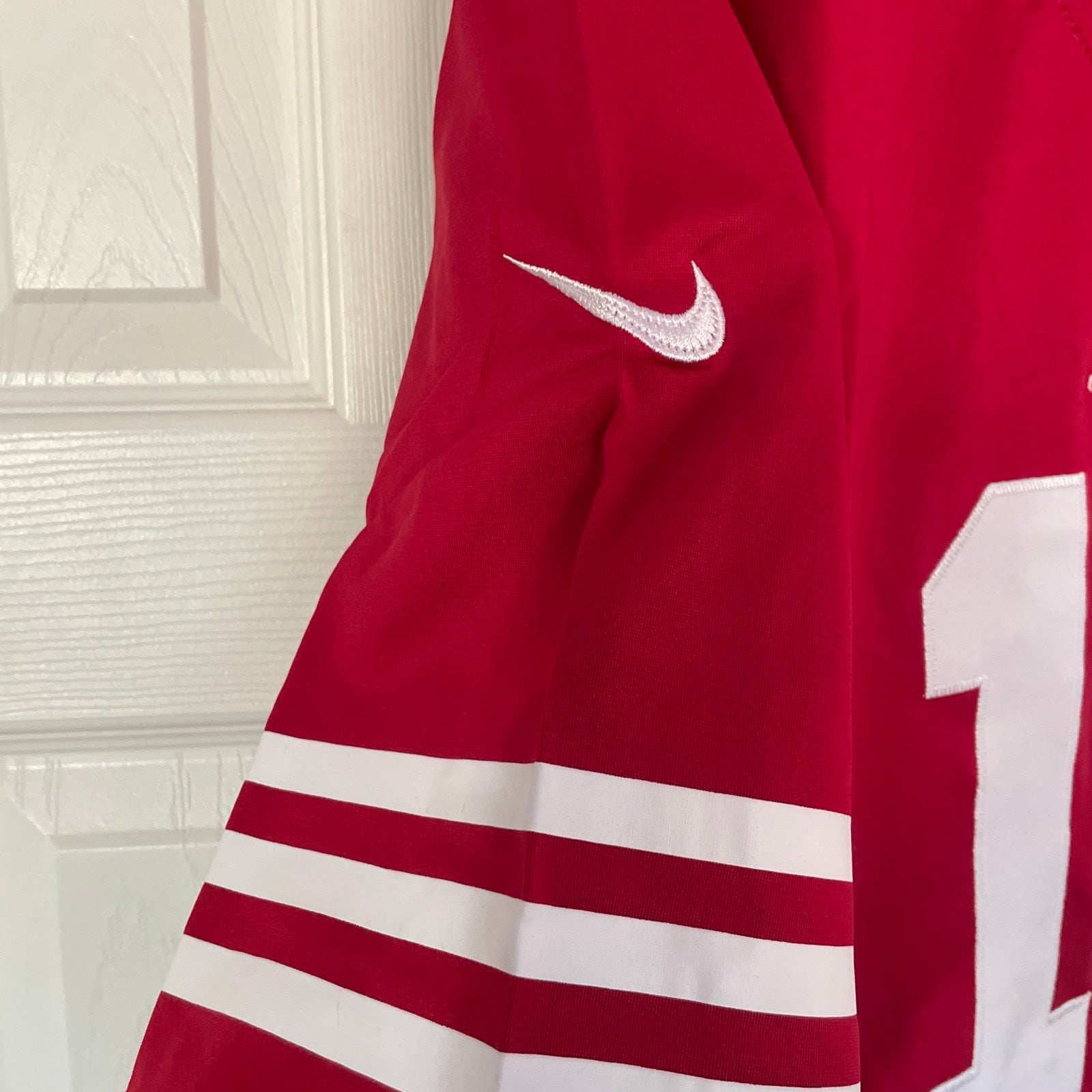 Unsigned Deebo Samuel Jersey #19 San Francisco Custom Stitched Red Football  (NEW) No Brands/Logos Sizes S-3XLs 