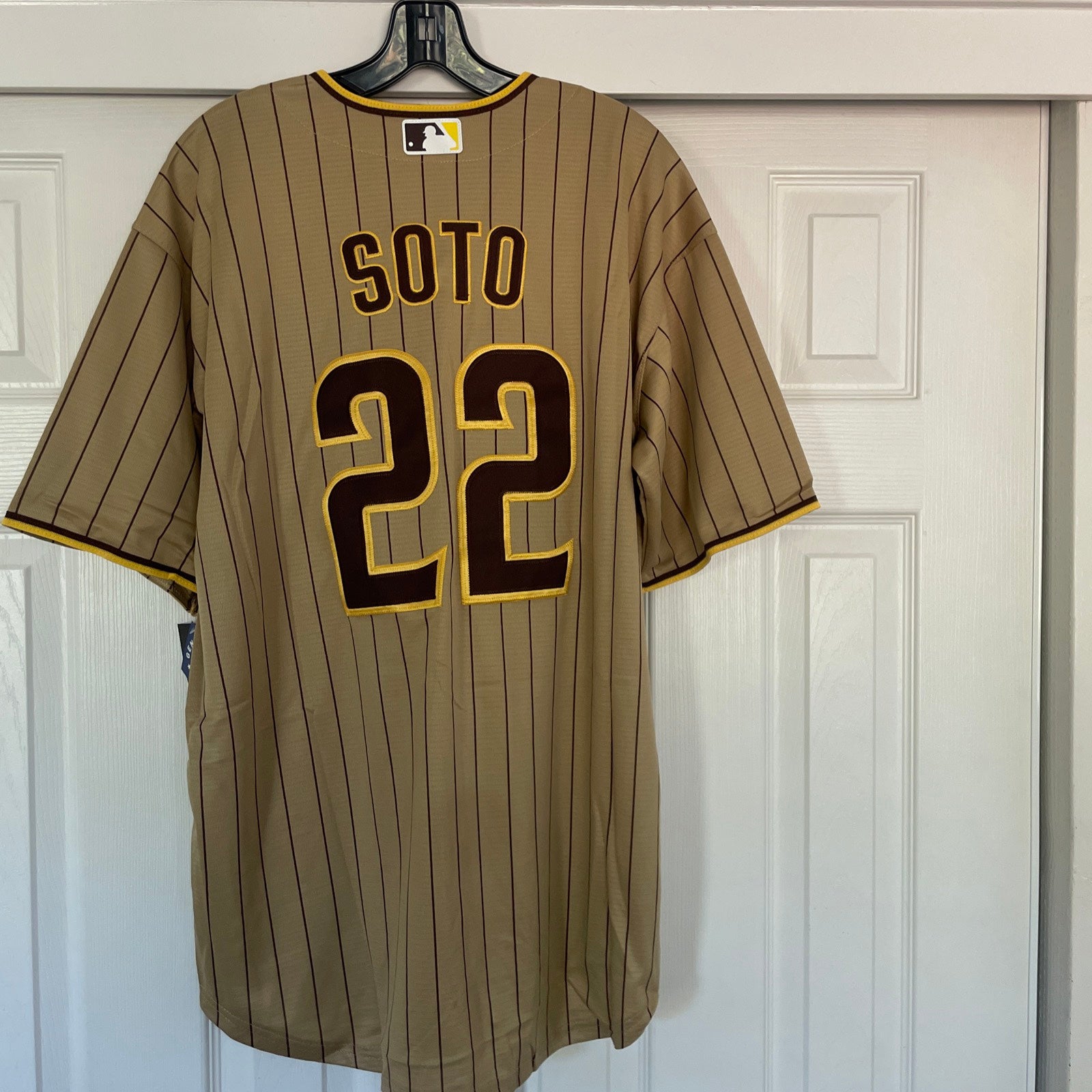 Men's San Diego Padres Majestic Brown Alternate Cooperstown Cool Base Team  Jersey