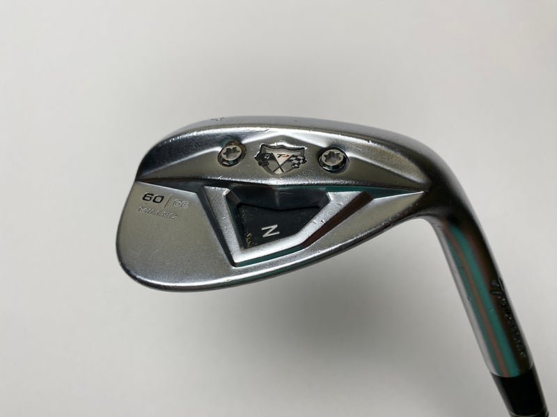 Taylormade Rac Z Groove TP Chrome Lob Wedge LW 60* 6 Bounce KBS Wedge Steel RH