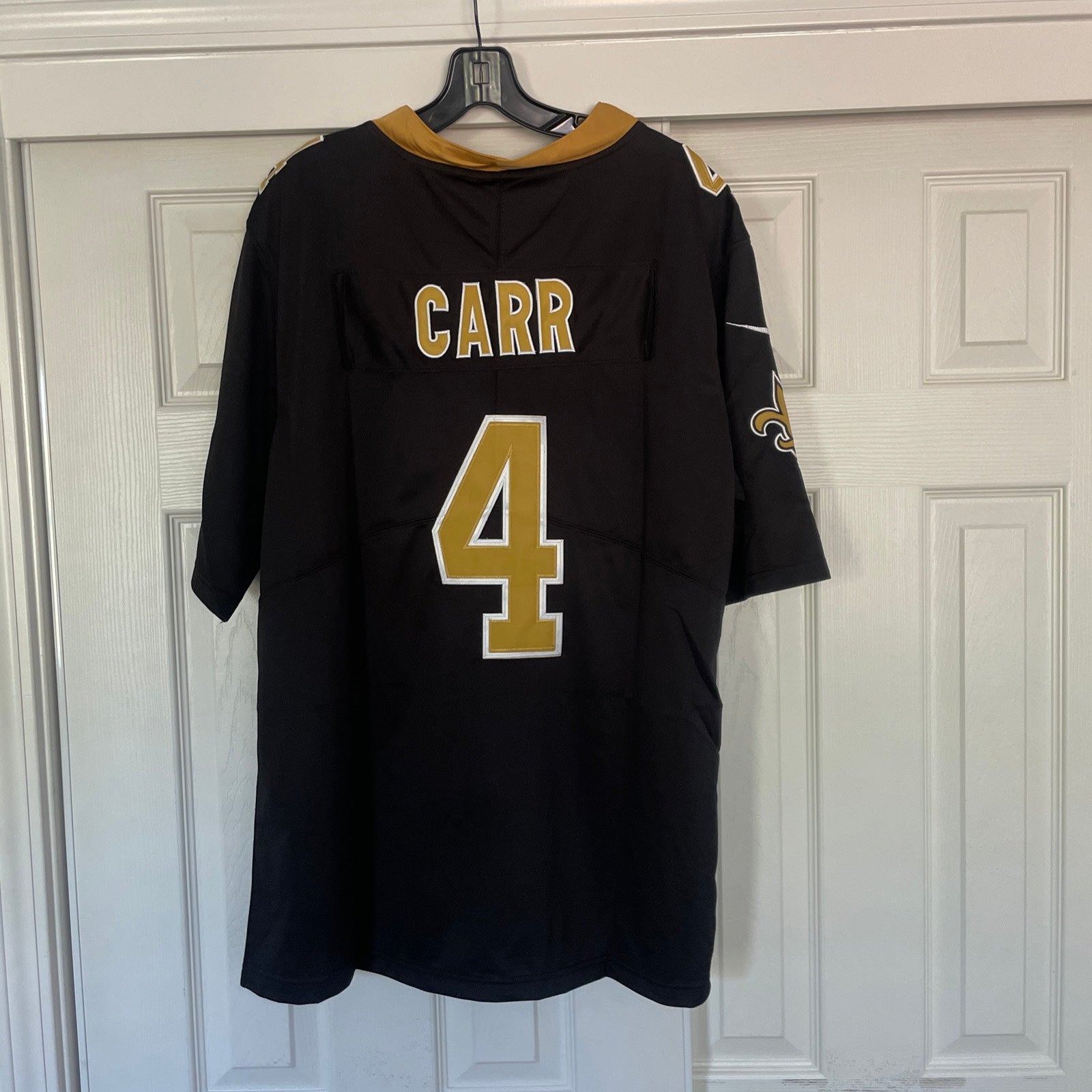 New Orleans SaintsDerek Carr Jersey Print - For The Deep Rooted