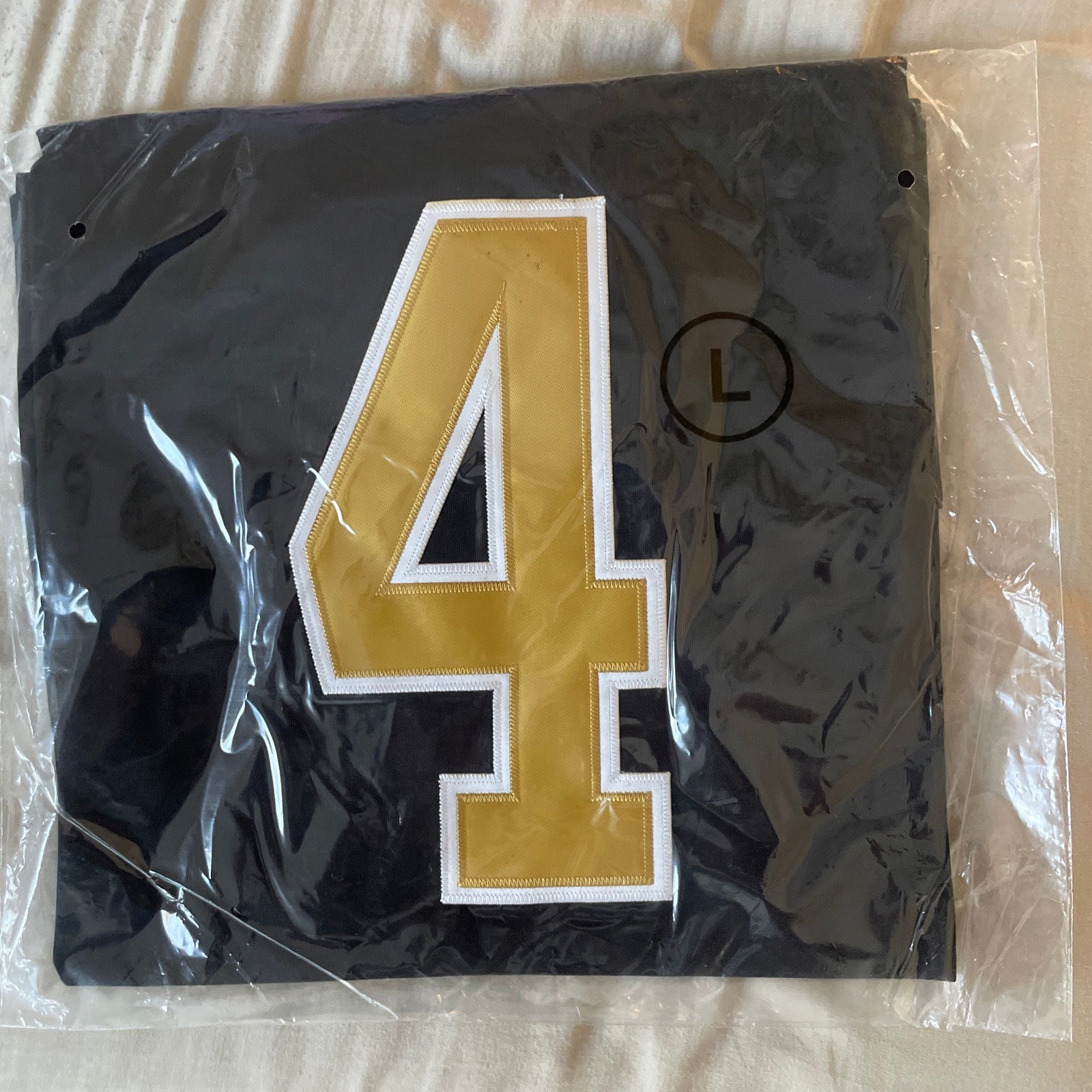 Youth Nike Derek Carr Black New Orleans Saints Game Jersey Size: Large