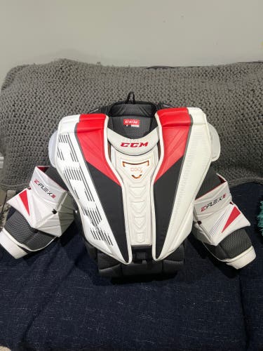 Used Medium CCM Pro Stock Eflex 5 pro Goalie Chest Protector