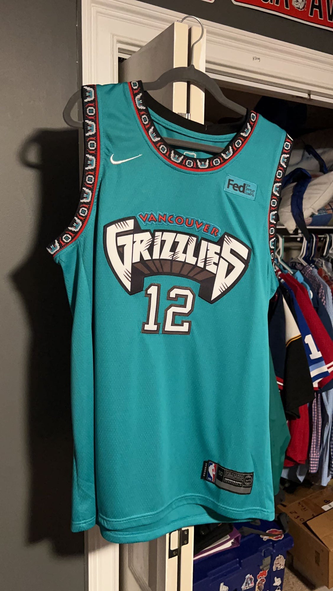 Ja Morant Vancouver Grizzlies Basketball Jersey Large for Sale in