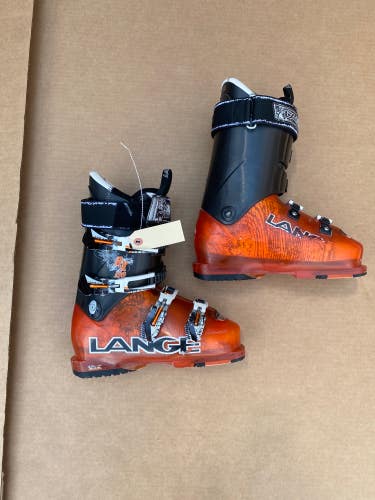 Used Men's Lange RX 130 Ski Boots | Mondo 25 & 25.5 (296mm)