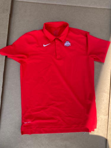 Used Ohio State Men's Nike Medium Polo