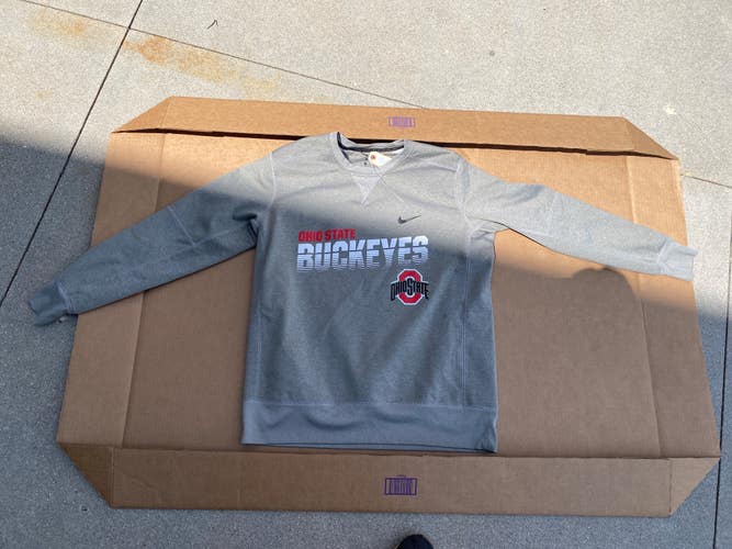 Used Ohio State Lacrosse Men's Nike XL Pullover