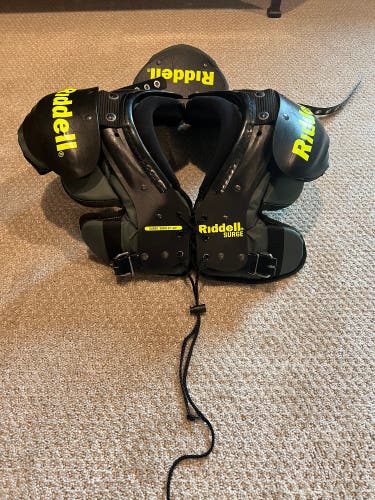 Used Small Riddell Surge Shoulder Pads