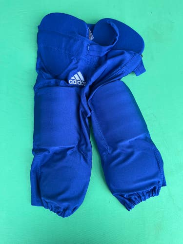 Blue Youth Used Medium Adidas Game Pants