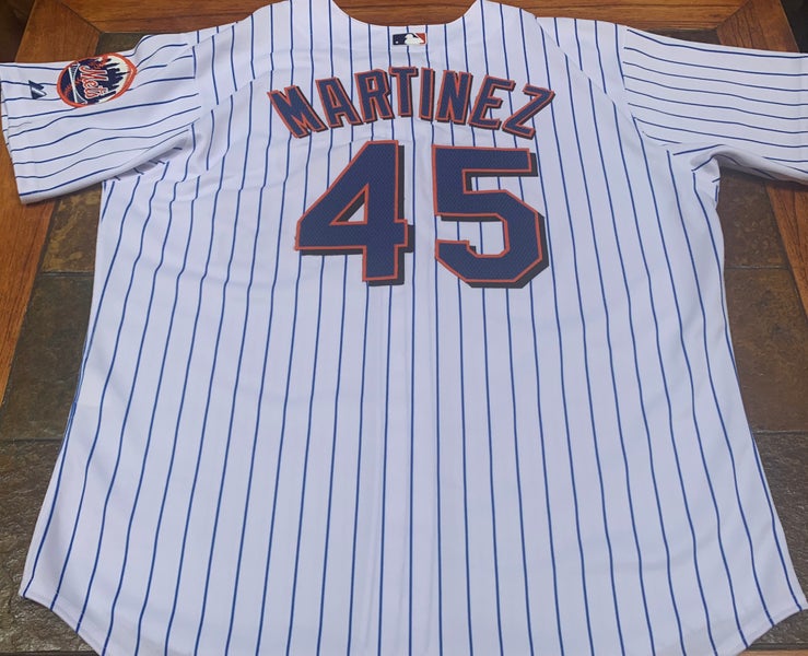 New Authentic Pedro Martinez New York Mets Size 52 Majestic Jersey