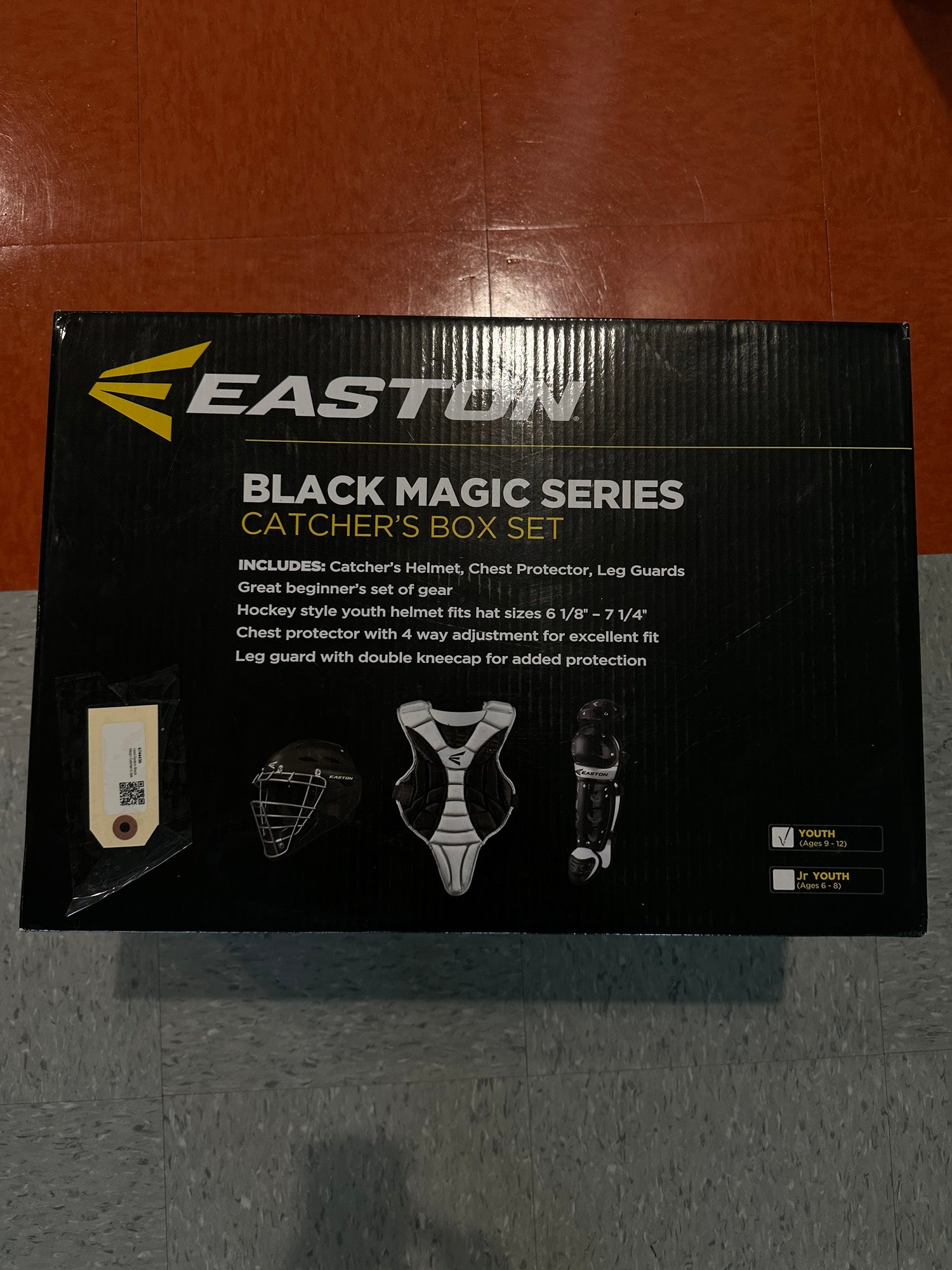 Easton Youth Black Magic Catchers Gear Sets - Ages 6-8