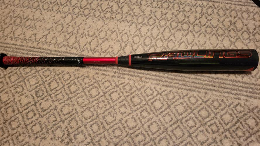 Used BBCOR Certified 2021 Rawlings Composite Quatro Pro Bat (-3) 28 oz 31"