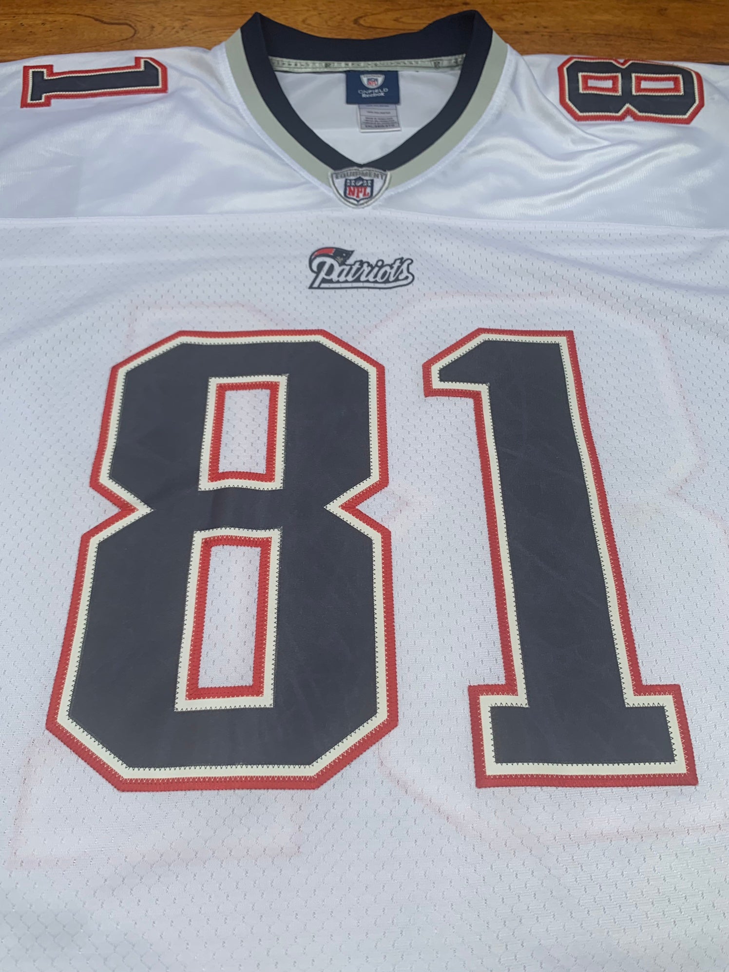 Patriots on sale jersey reebok