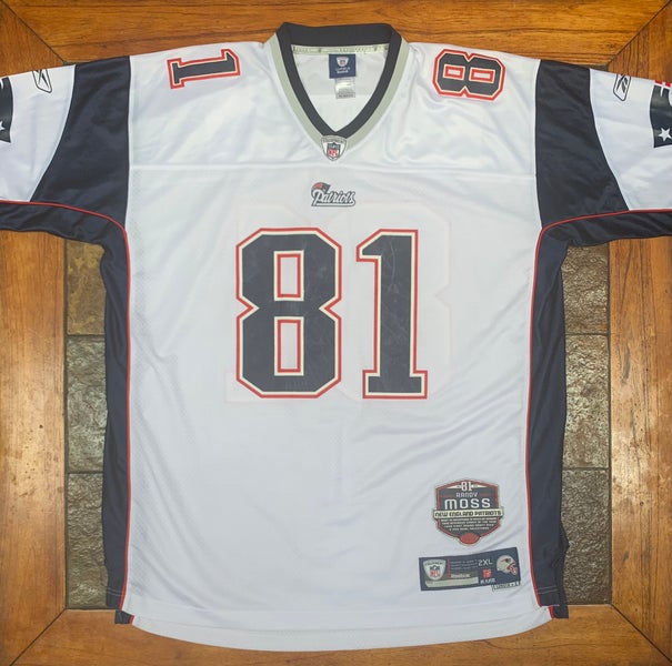 Reebok NFL New England Patriots Tom Brady Jersey Womens Size Large White