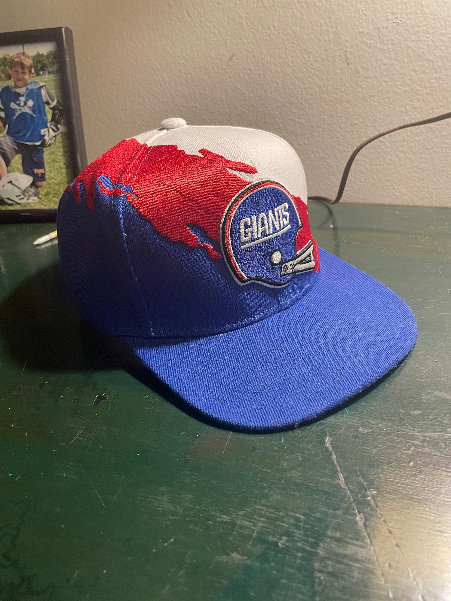 Mitchell & Ness New York Giants Snapback Football NFL Vintage Collection  Rare