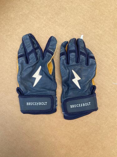 Youth Large Bruce Bolt Premium Pro Batting Gloves