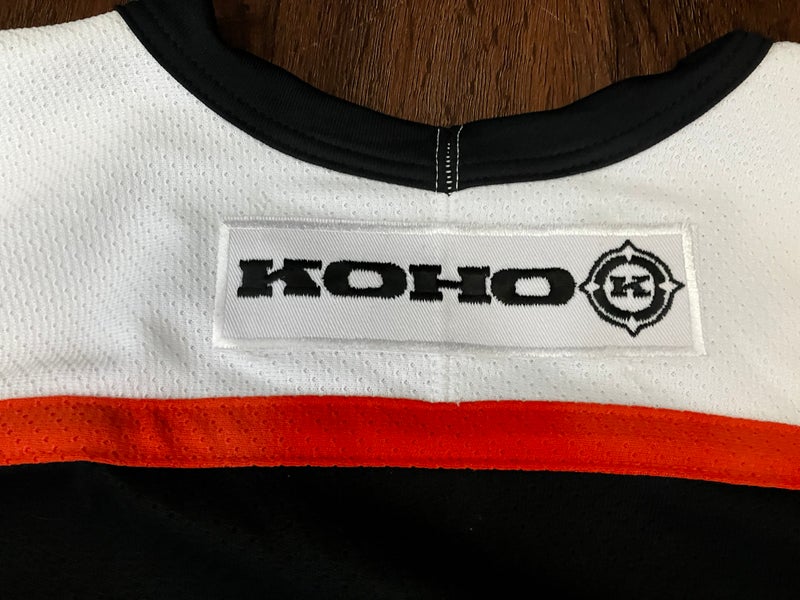 PHILADELPHIA FLYERS Blank 3D Logo KOHO Hockey Jersey Alternate Stitched  Adult L