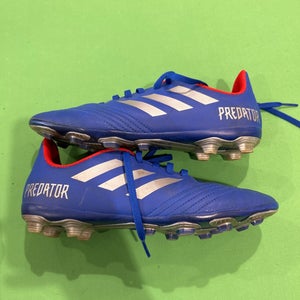 Blue Used Kids Men's 5.5 (W 6.5) Molded Adidas Cleats