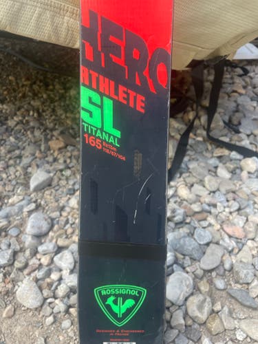 Used Men's 2021 Rossignol 165 cm Racing Hero FIS SL Pro Skis Without Bindings