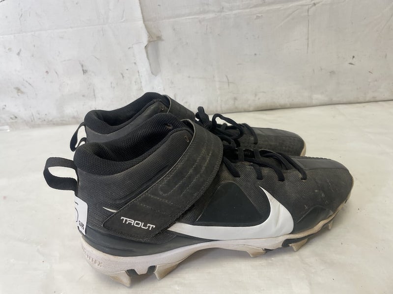 Used Nike TROUT 27 BB CLEATS SZ 8 Senior 8 Baseball and Softball