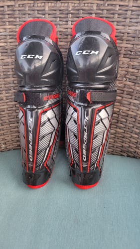 Used CCM Jetspeed edge Shin Pads