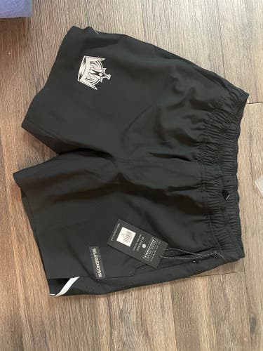 LA Kings Black New Mens Adult Medium Legends athletic shorts