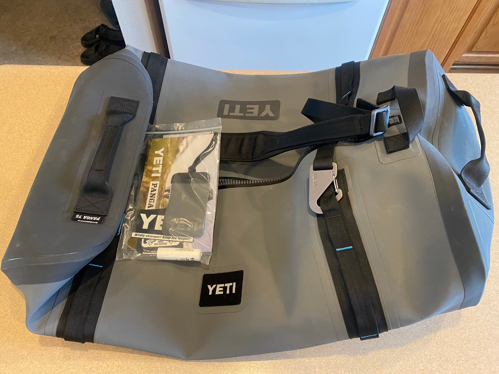 YETI Panga 75 Duffel Bag ThickSkin Shell Storm Gray