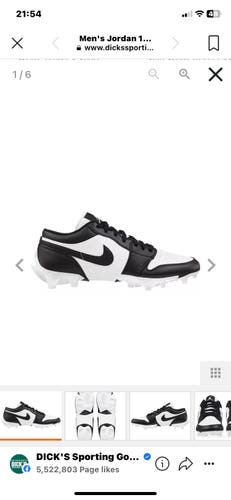 Jordan 1 Football Cleat