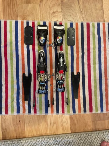 Used Unisex 2021 Rossignol 185 cm 27 meter Racing Hero Athlete GS Skis With Bindings Max Din 15