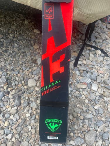 Used Men's 2020 Rossignol 165 cm Racing Hero FIS SL Pro Skis Without Bindings
