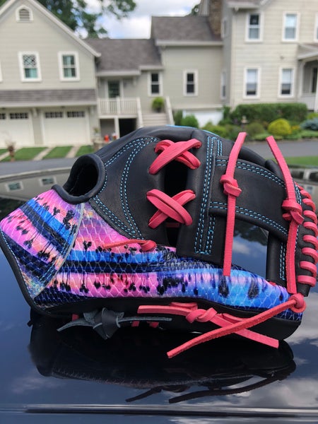 *SUPER RARE* Charlie Rose/San Diego Custom LZR Glove Sunset Edition 11.5”