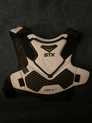 Used Small STX Cell V Shoulder Pads