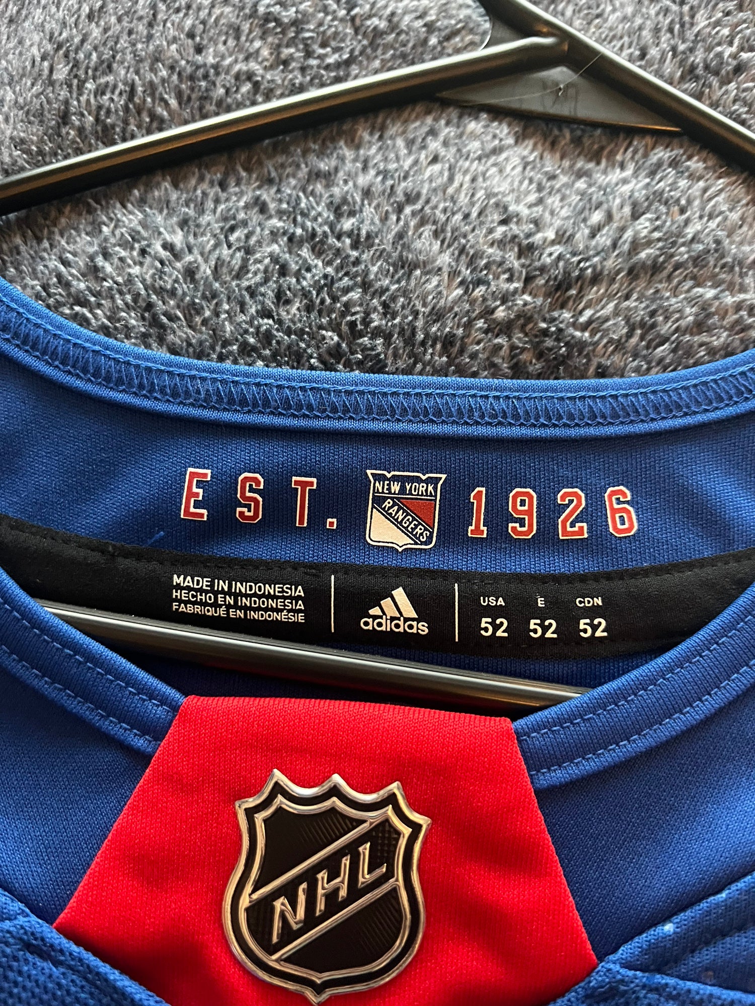 Chris Kreider New York Rangers adidas Home Primegreen