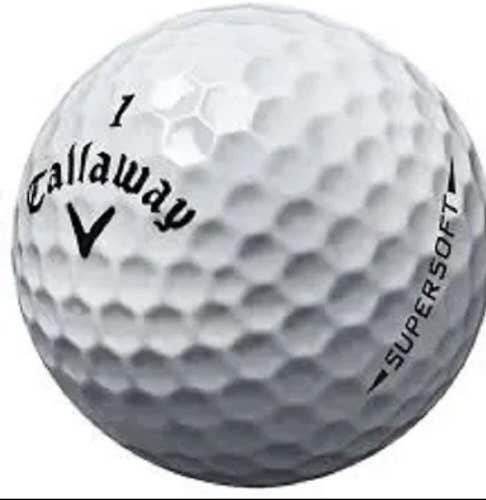 Callaway Supersoft AAA 100 Used Golf Balls 3A