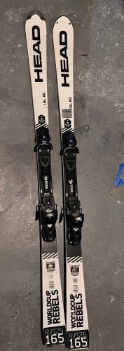 Unisex Racing With Bindings Max Din 12 World Cup Rebels i.SL RD Skis