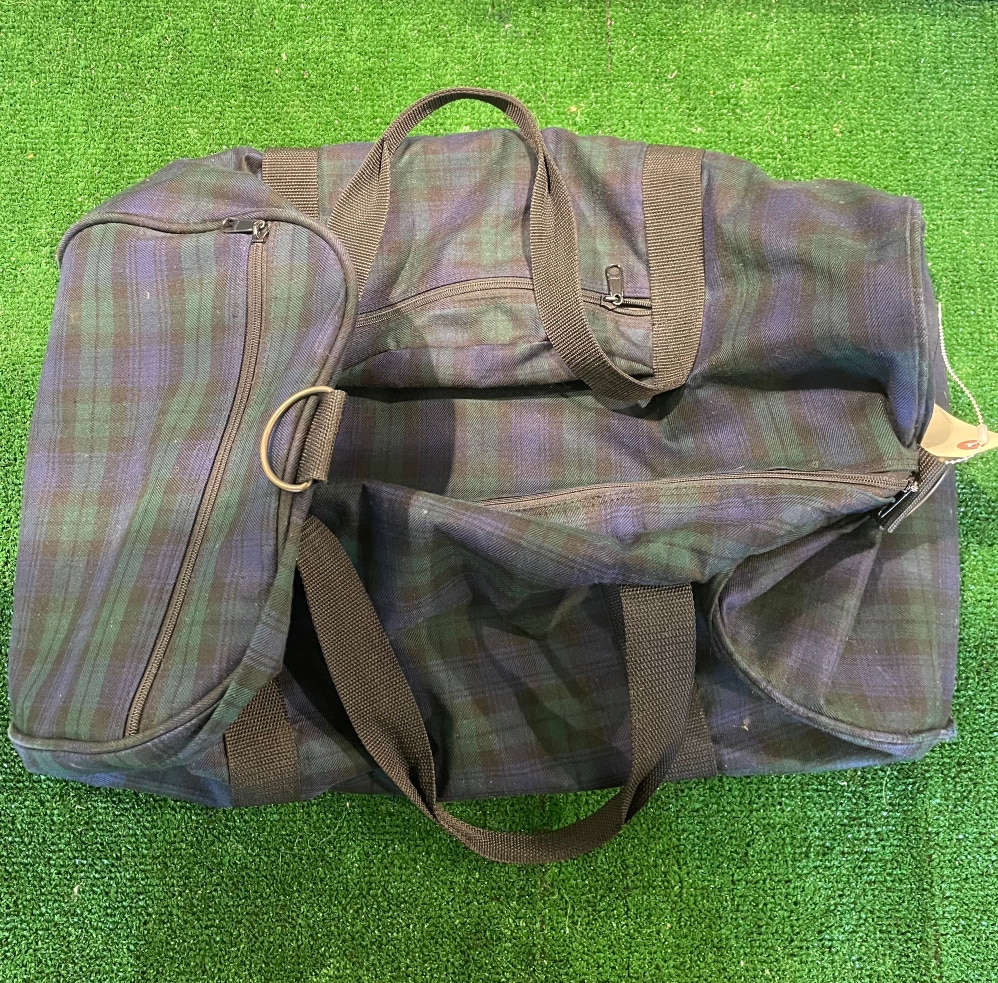 Blue Plaid Used Men's Men's Backpacks & Bags Bag Type