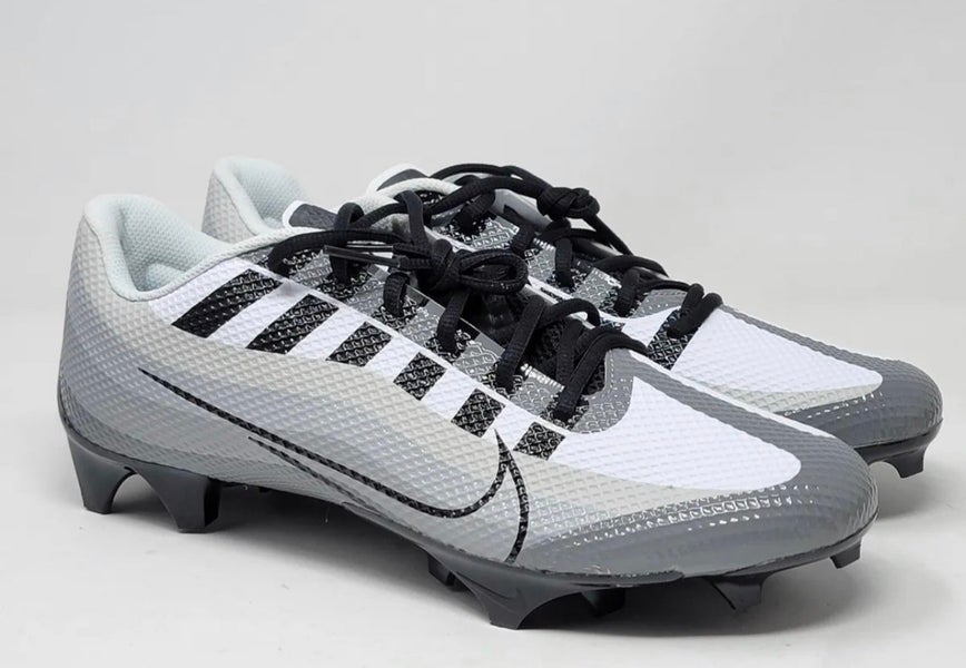 Nike Men's Vapor Edge Pro 360 2 Football Cleats, Size 10, Grey/Black