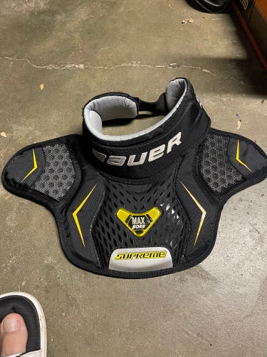 Used Bauer Supreme Neck Guard, Size Large/XL