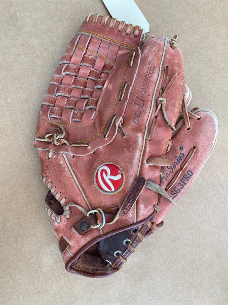 Used Rawlings Mark of a Pro Right Hand Throw Baseball Glove 13"