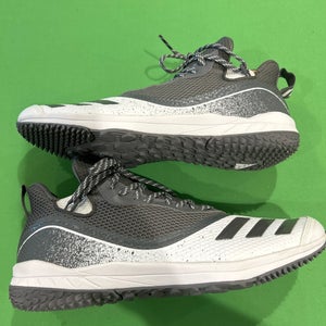 Gray New Adult Men's Men's 12.0 (W 13.0) Turfs Adidas Cleat Height Footwear