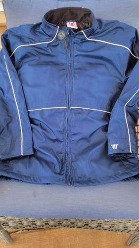 Blue New Adult Unisex Small Warrior Jacket