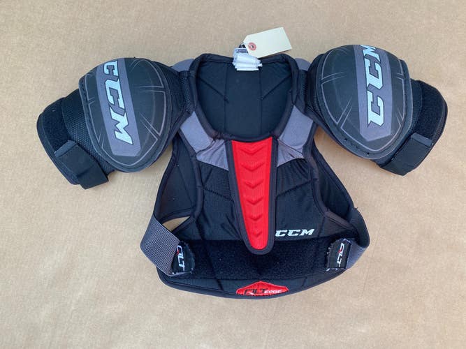 Junior Used Large CCM QLT Edge Shoulder Pads